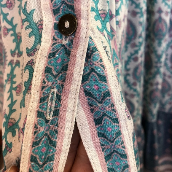 Spell Oracle Maxi Dress in Sage ~ S - Picture 6 of 11